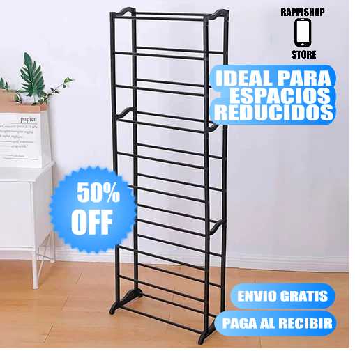 ORGANIZADOR DE ZAPATOS 10 NÍVELES