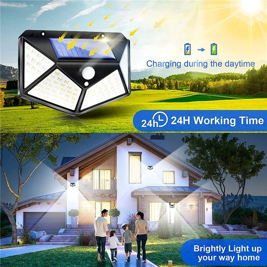 LAMPARA  LED SOLAR