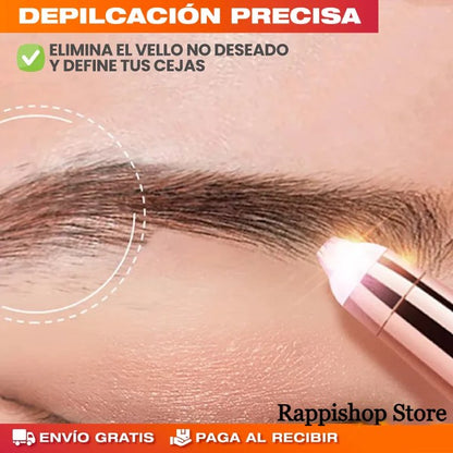 2X1 LAPIZ DEPILADOR DE CEJAS ELÉCTRICO PORTÁTIL