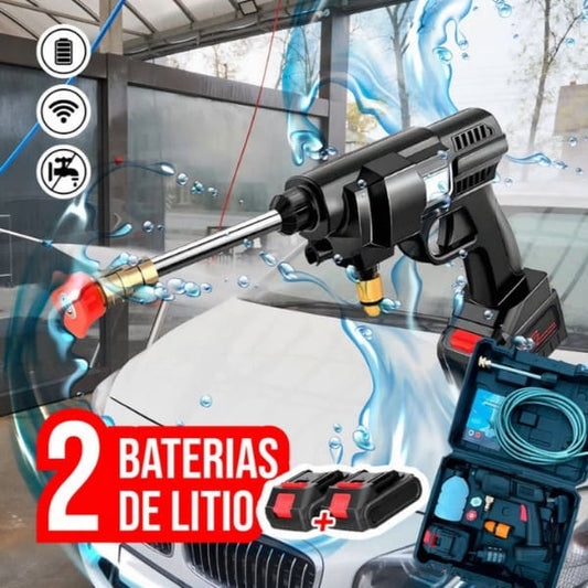 HidroPower Portátil  HIDROLAVADORA CON DOS BATERIA