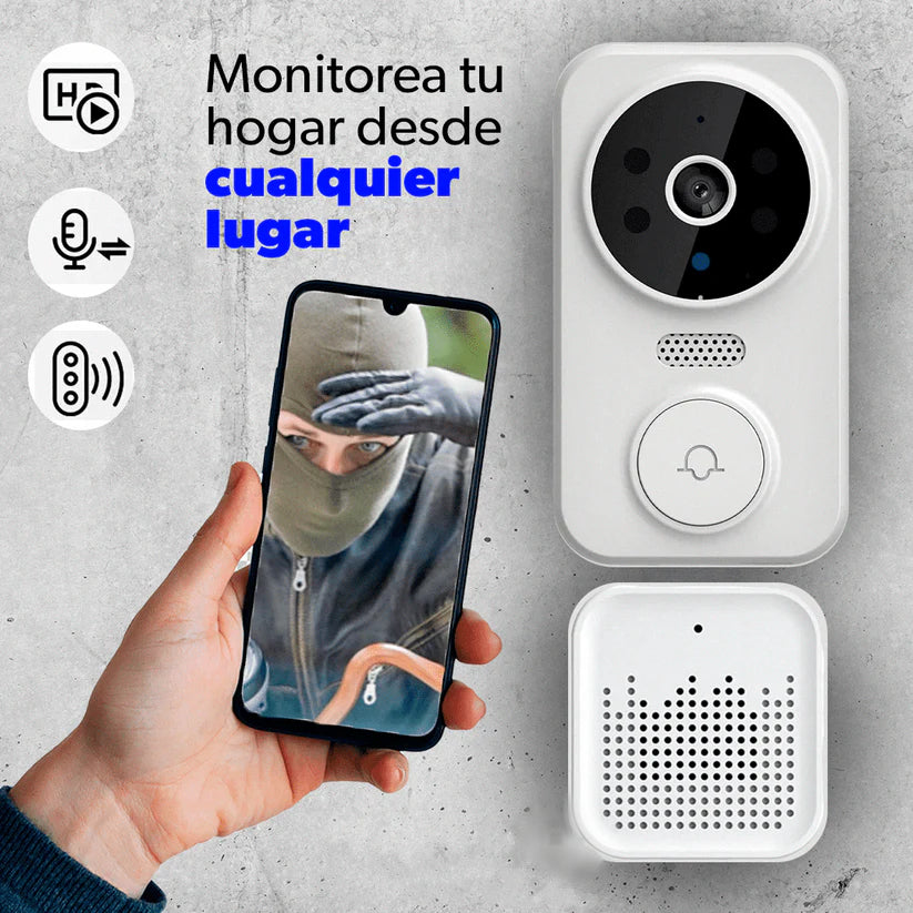 VisionGuard Pro Timbre con Cámara Inteligente Video HD